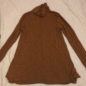 Long sleeve turtle neck